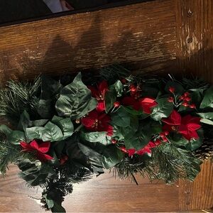 Festive Green and Red Holiday decor